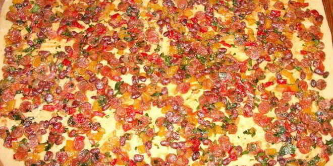 Рецепт острая пицца жгучие розы