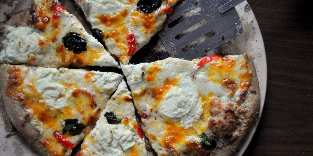 Рецепт пицца без сыра на сковороде