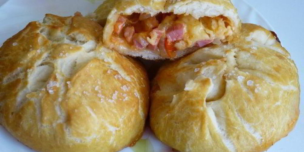 Рецепт пицца с белым соусом и шампиньонами