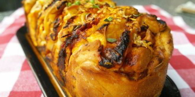 Рецепт пицца-гармошка