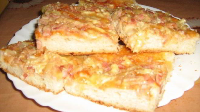 Рецепт Пицца гавайская