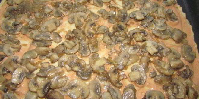 Рецепт пицца грибная