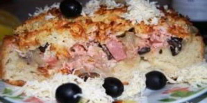 Рецепт пицца из пирожкового теста