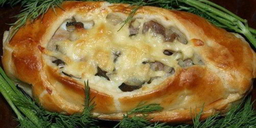 Как приготовить пиццу лодочки ну слоеном тесте