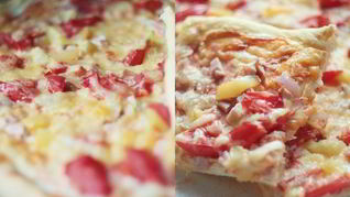 Рецепт Пицца на дрожжевом тесте с перцем и ветчиной