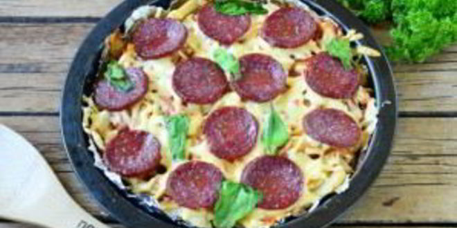 Рецепт пицца на картошке фри