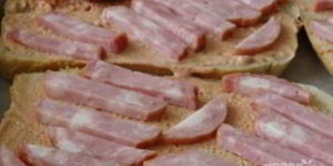 Рецепт пицца на хлебе