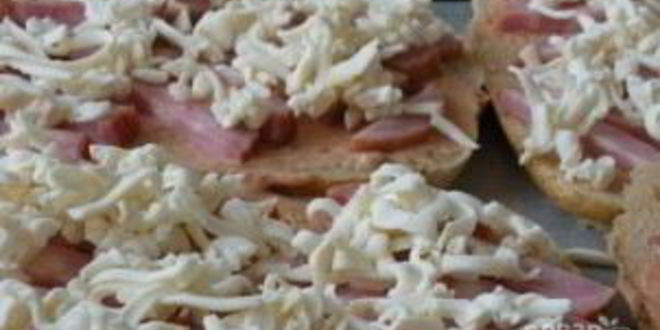 Рецепт пицца на хлебе