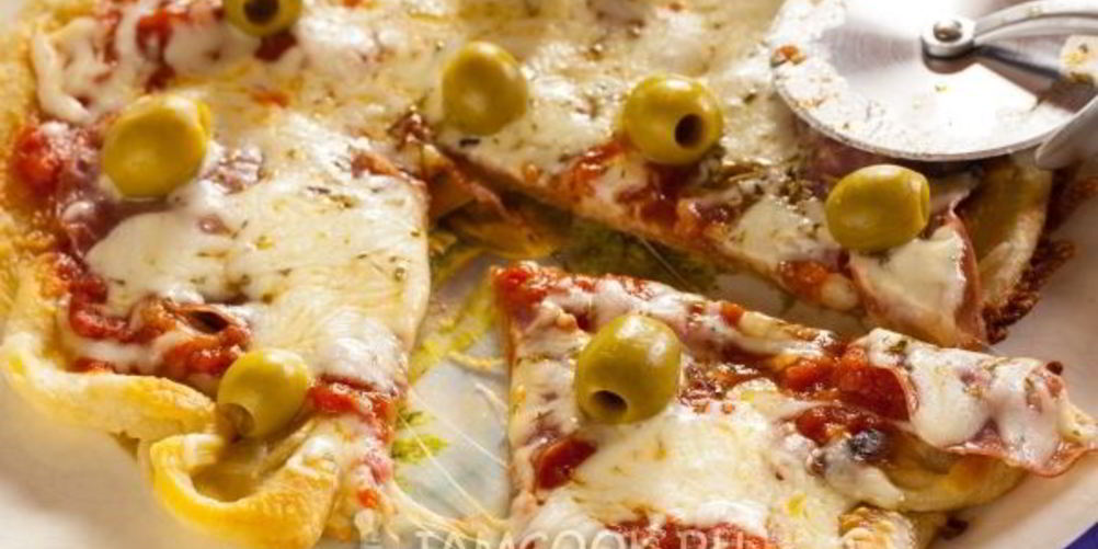 Как приготовить пицца на сковороде без дрожжей