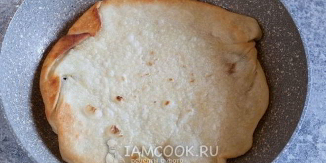 Рецепт пицца на сковороде без дрожжей