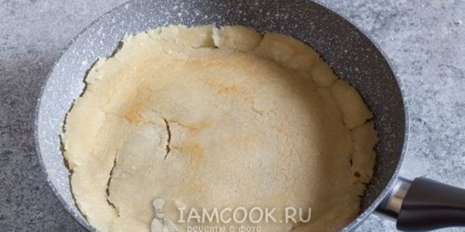 Рецепт пицца на сковороде без муки