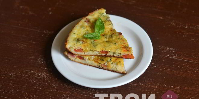 Рецепт пицца на сковороде