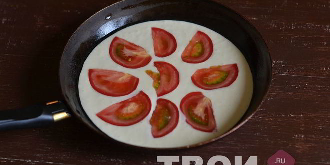 Рецепт пицца на сковороде