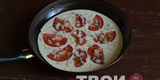 Рецепт пицца на сковороде