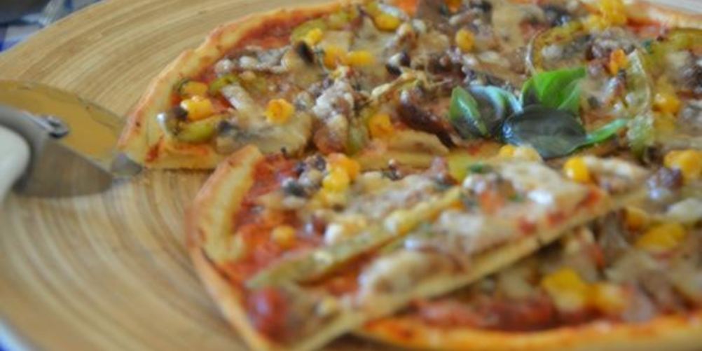 Как приготовить пицца на тончайшем корже