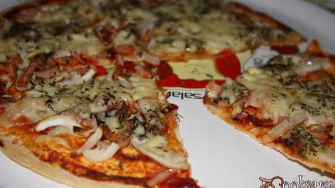 Рецепт Пицца на тортилас