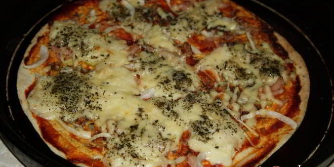 Рецепт пицца на тортилас