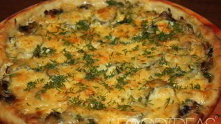 Рецепт Пицца на твороге