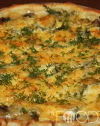 Пицца на твороге