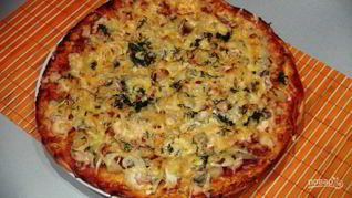 Рецепт Пицца по-домашнему в духовке