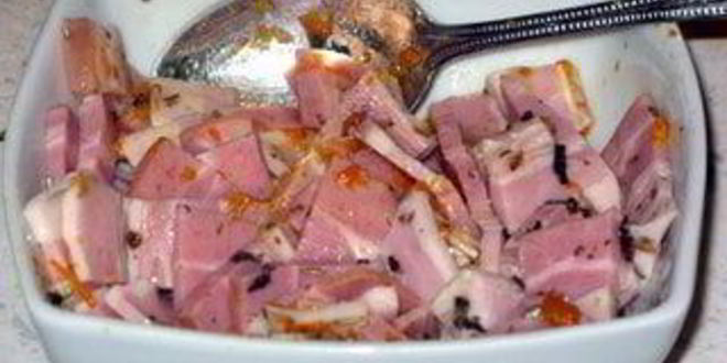 Рецепт пицца по-крестьянски с грудинкой