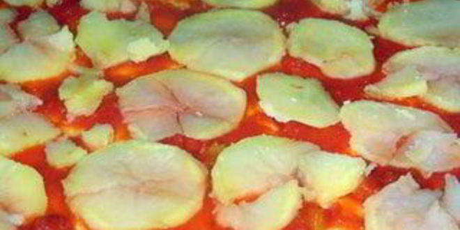 Рецепт пицца по-крестьянски с грудинкой