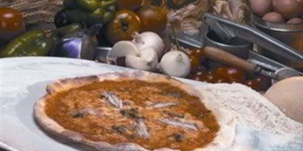 Рецепт осенняя пицца с тыквой и беконом