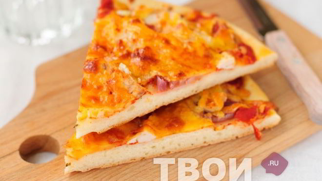 Рецепт Пицца с ананасами