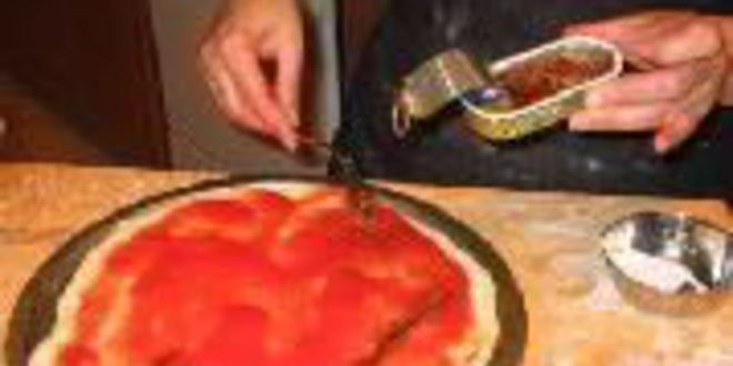 Рецепт пицца с анчоусами