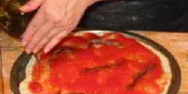 Рецепт пицца с анчоусами
