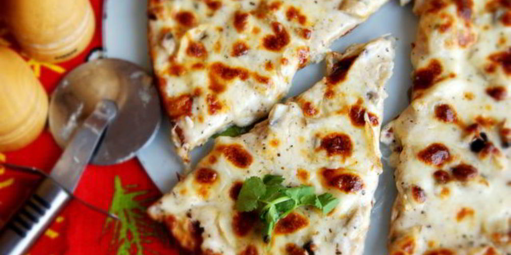 Рецепт пицца с курицей и шампиньонами