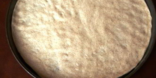 Рецепт пицца с белым соусом и шампиньонами