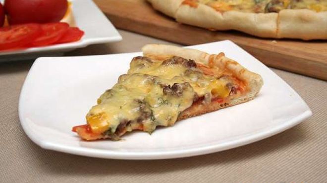 Рецепт Пицца с фаршем