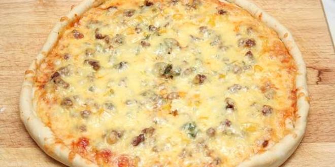 Рецепт пицца с фаршем