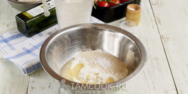 Рецепт пицца с грибами и сыром