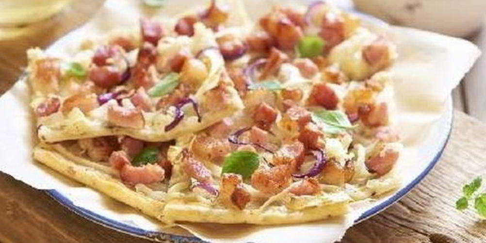 Как приготовить пицца с грудинкой