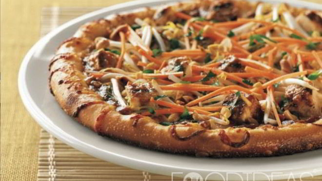 Рецепт Пицца с корейской морковью