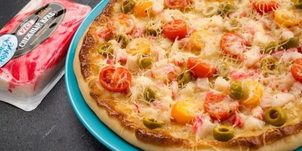 Рецепт пицца с шампиньонами и маслинами