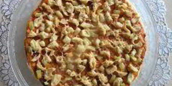 Рецепт пицца с курицей и перцем в микроволновке