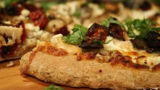 Рецепт Пицца с курицей и шампиньонами