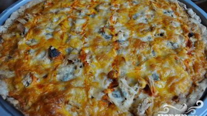 Рецепт Пицца с курицей