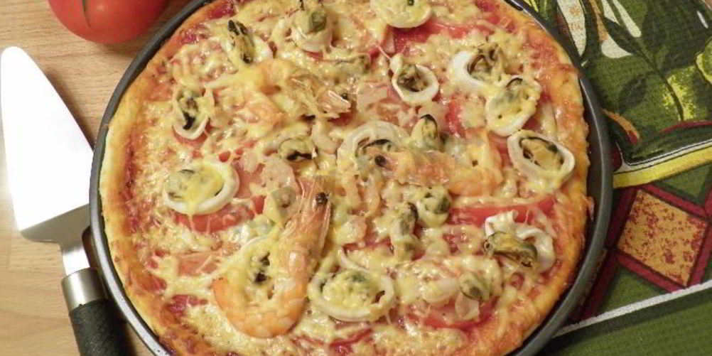 Рецепт домашняя пицца в духовке
