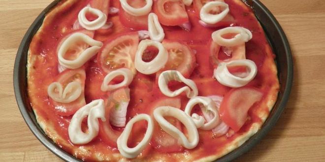 Рецепт пицца с морепродуктами в духовке