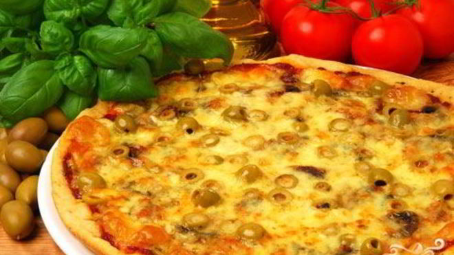 Рецепт Пицца с морепродуктами в мультиварке