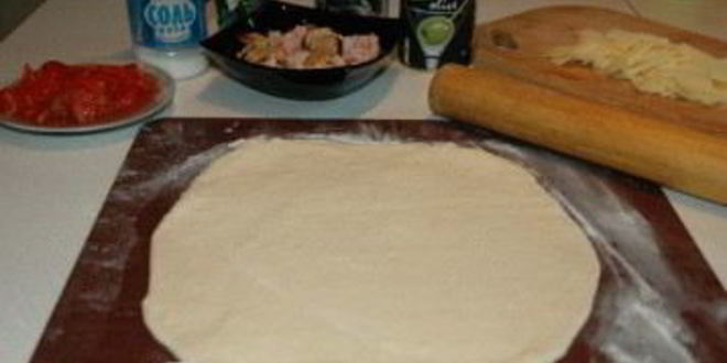 Рецепт пицца с морепродуктами в мультиварке