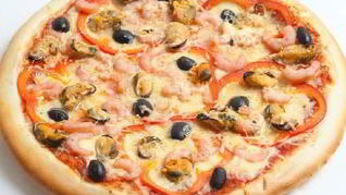 Рецепт Пицца с морепродуктами