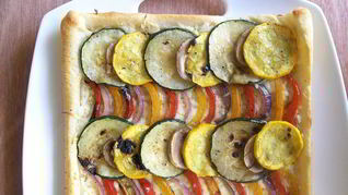 Рецепт Пицца с овощами и сыром