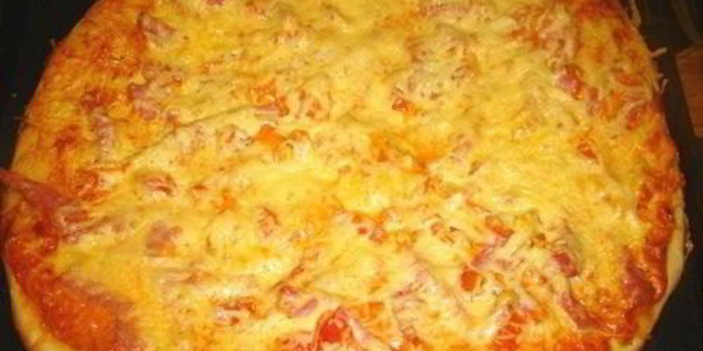 Рецепт картофельная пицца с вялеными помидорами
