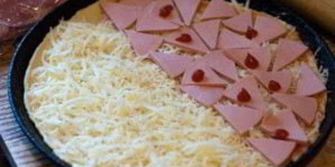 Рецепт пиццы с сырного корочкого