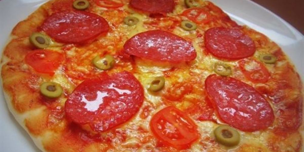 Как приготовить пицца с томатами и оливками